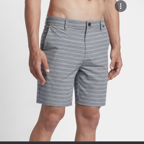 Hurley Other - Hurley Phantom Stripped Dri-Fit Shorts Size 30